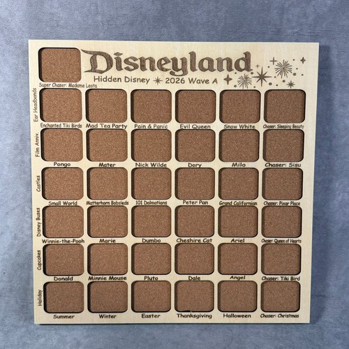 Disneyland wave 2026 hidden - a,