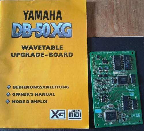 Yamaha db50xg waveblaster - yamaha,