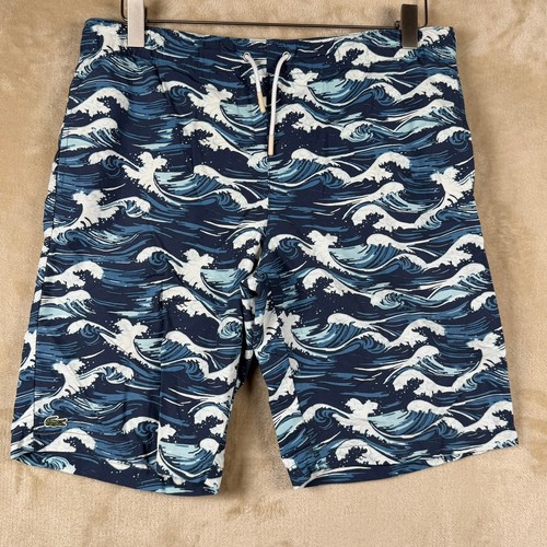 Lacoste boys blue wave - wave, print